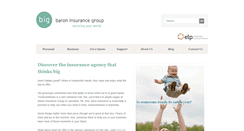 Desktop Screenshot of baroninsurancegroup.com